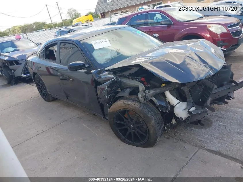 2C3CDXJG1GH110720 2016 Dodge Charger Sxt