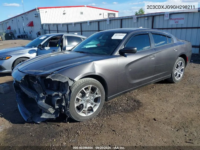 2016 Dodge Charger Sxt VIN: 2C3CDXJG9GH298211 Lot: 40396804