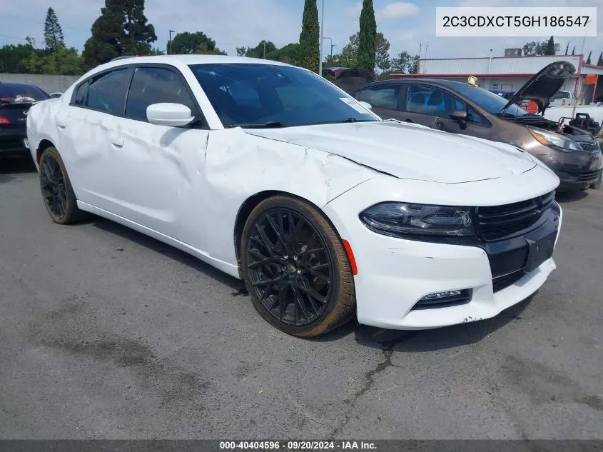 2016 Dodge Charger R/T VIN: 2C3CDXCT5GH186547 Lot: 40404596