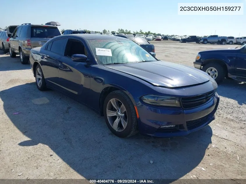 2C3CDXHG5GH159277 2016 Dodge Charger Sxt