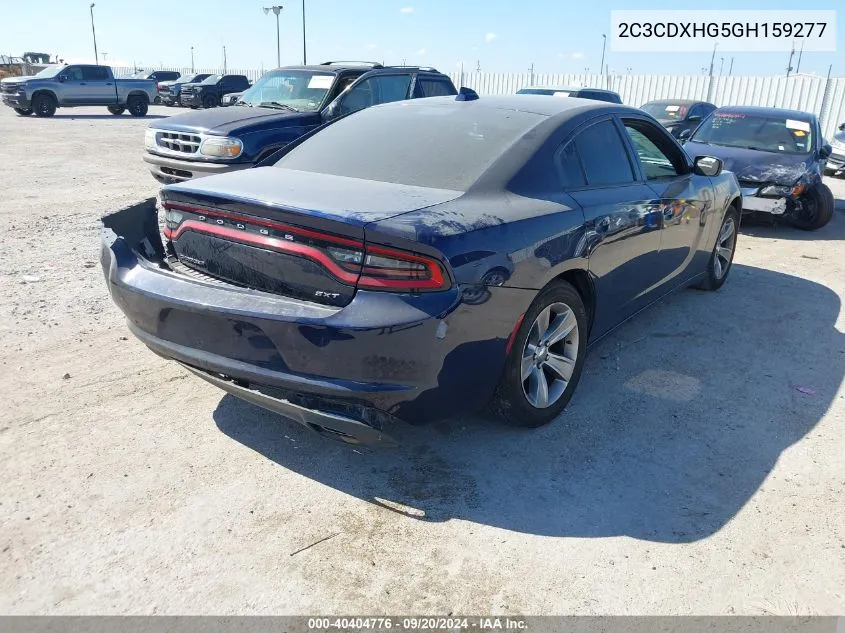 2C3CDXHG5GH159277 2016 Dodge Charger Sxt