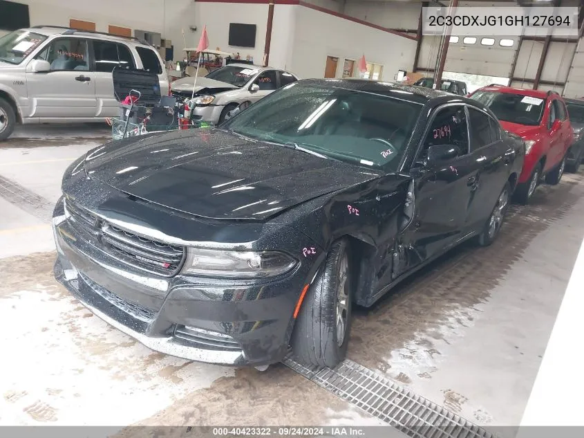 2C3CDXJG1GH127694 2016 Dodge Charger Sxt