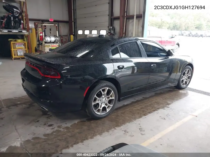 2C3CDXJG1GH127694 2016 Dodge Charger Sxt