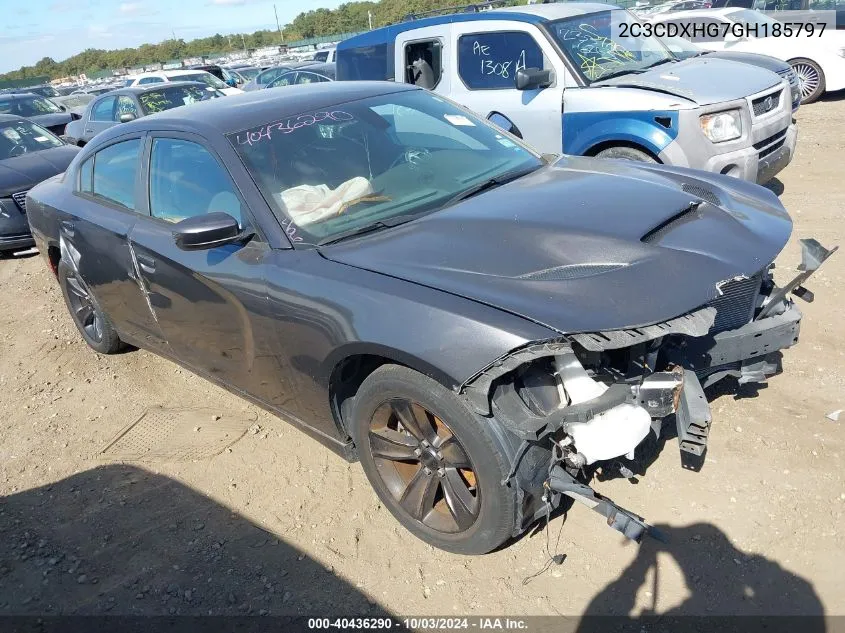 2C3CDXHG7GH185797 2016 Dodge Charger Sxt