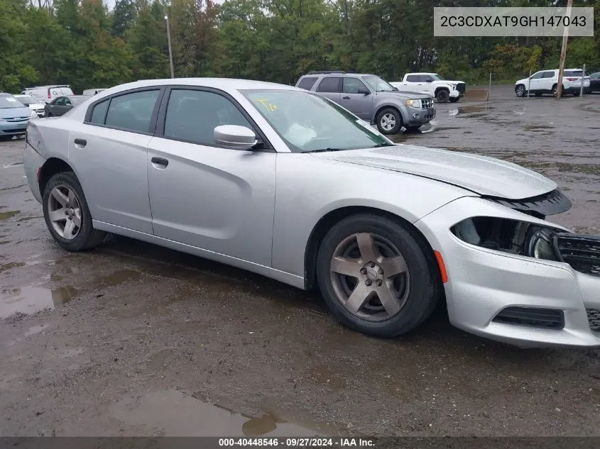 2016 Dodge Charger Police VIN: 2C3CDXAT9GH147043 Lot: 40448546