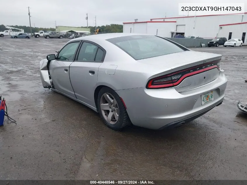 2C3CDXAT9GH147043 2016 Dodge Charger Police