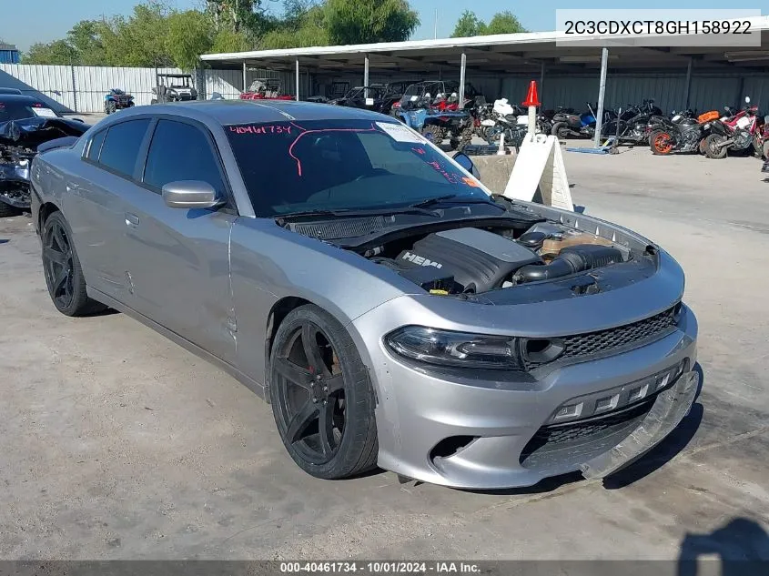 2C3CDXCT8GH158922 2016 Dodge Charger R/T