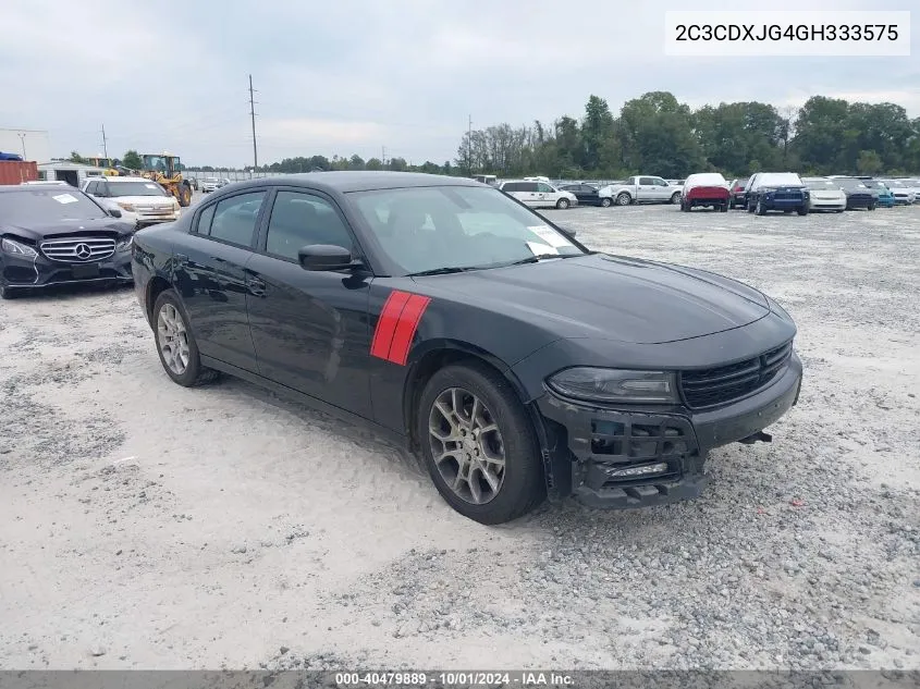 2C3CDXJG4GH333575 2016 Dodge Charger Sxt