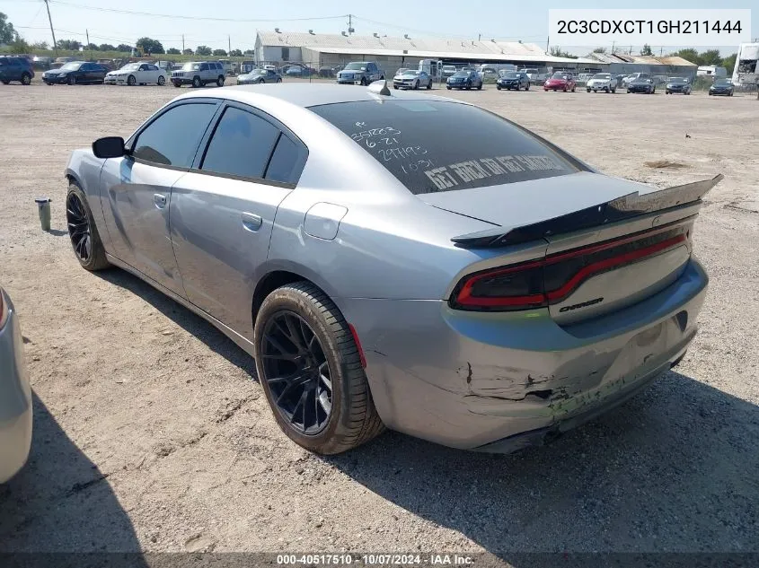 2C3CDXCT1GH211444 2016 Dodge Charger R/T