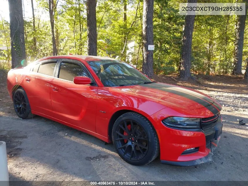 2016 Dodge Charger R/T VIN: 2C3CDXCT9GH285355 Lot: 40563475