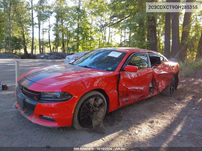 2016 Dodge Charger R/T VIN: 2C3CDXCT9GH285355 Lot: 40563475