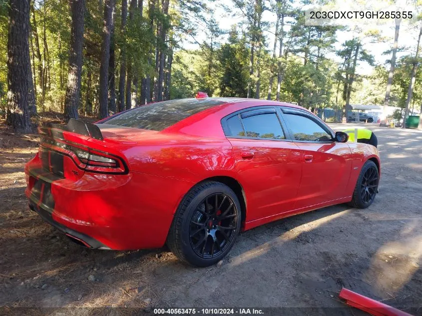 2016 Dodge Charger R/T VIN: 2C3CDXCT9GH285355 Lot: 40563475