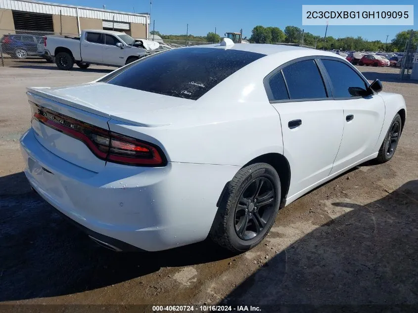 2016 Dodge Charger Se VIN: 2C3CDXBG1GH109095 Lot: 40620724