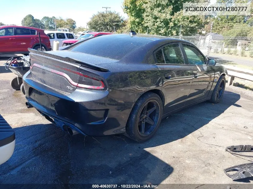 2C3CDXCTXGH280777 2016 Dodge Charger R/T