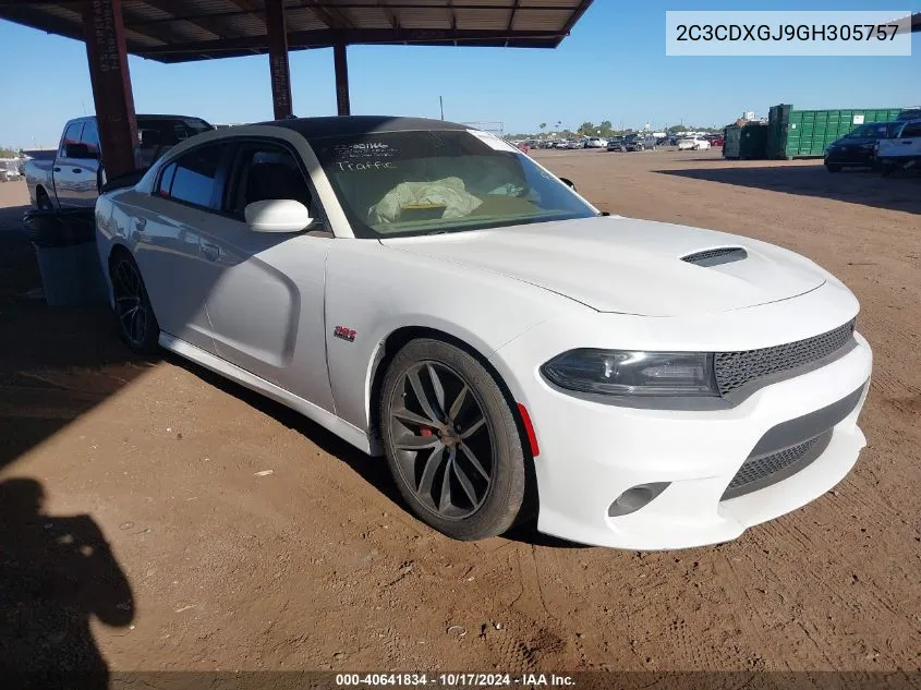 2C3CDXGJ9GH305757 2016 Dodge Charger R/T Scat Pack