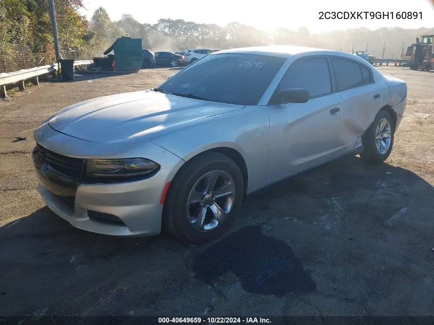 2C3CDXKT9GH160891 2016 Dodge Charger Police