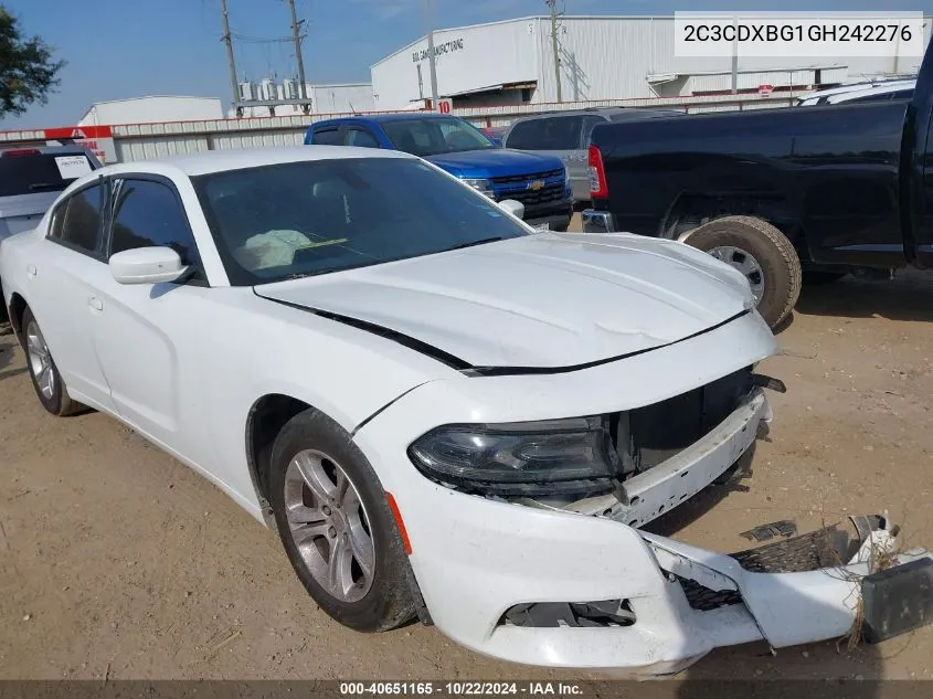 2C3CDXBG1GH242276 2016 Dodge Charger Se