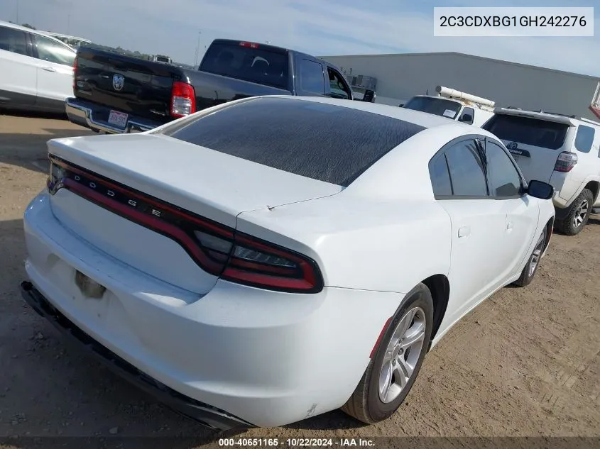 2C3CDXBG1GH242276 2016 Dodge Charger Se