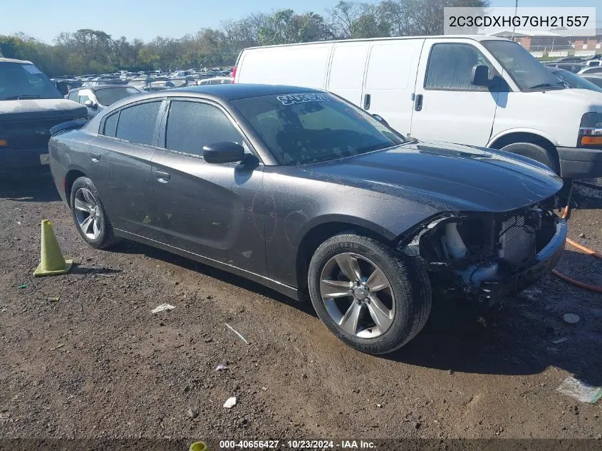 2016 Dodge Charger Sxt VIN: 2C3CDXHG7GH21557 Lot: 40656427