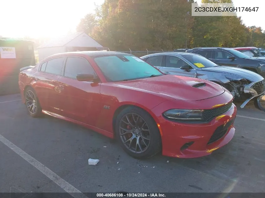 2C3CDXEJXGH174647 2016 Dodge Charger Srt 392