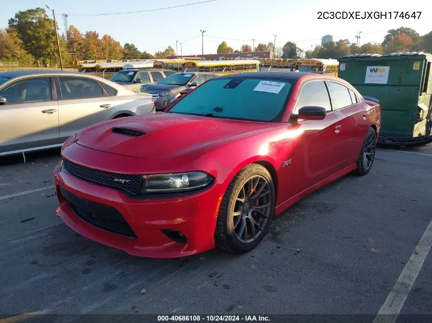 2C3CDXEJXGH174647 2016 Dodge Charger Srt 392