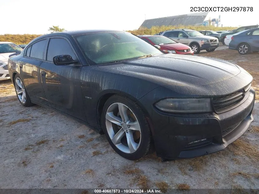 2C3CDXCT2GH297878 2016 Dodge Charger R/T