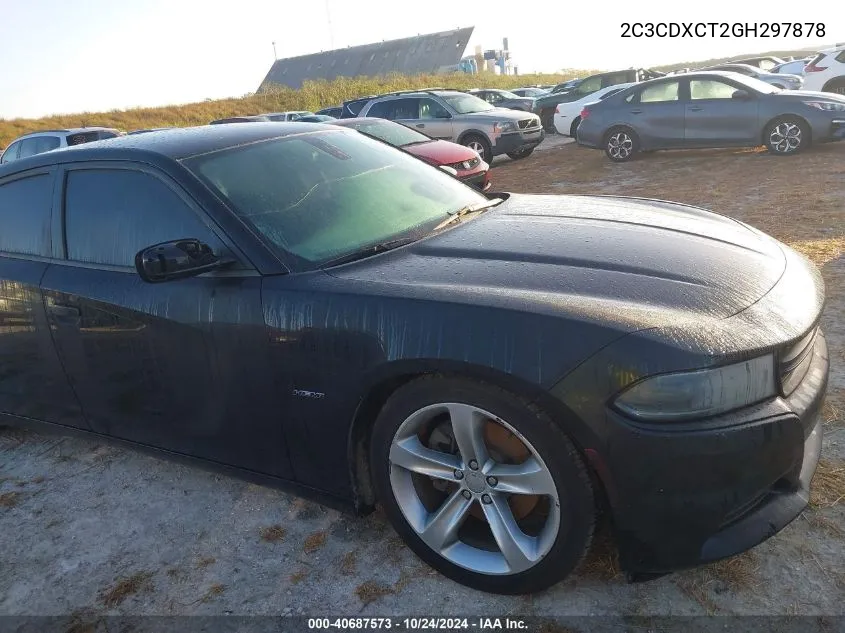 2C3CDXCT2GH297878 2016 Dodge Charger R/T