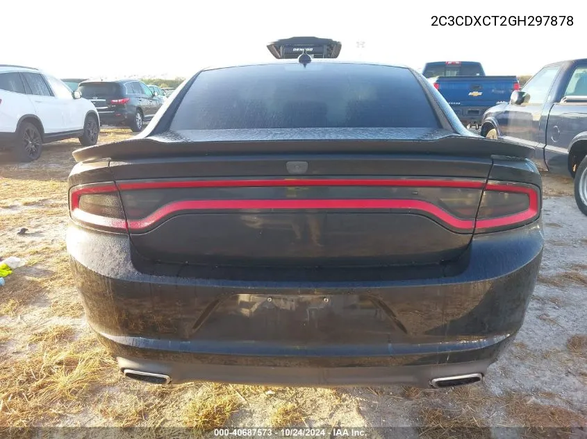 2C3CDXCT2GH297878 2016 Dodge Charger R/T