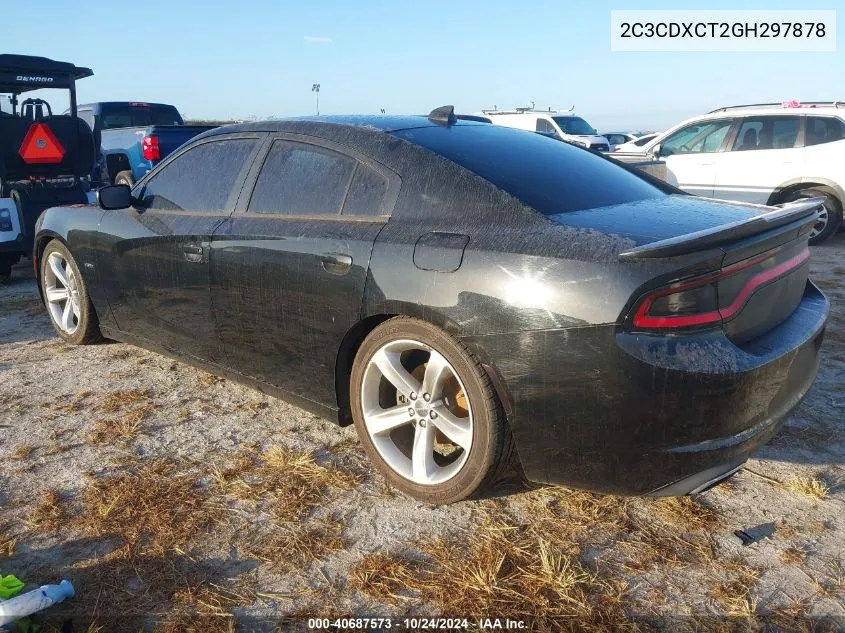 2C3CDXCT2GH297878 2016 Dodge Charger R/T