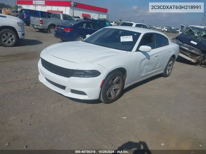 2C3CDXAT6GH218991 2016 Dodge Charger Police