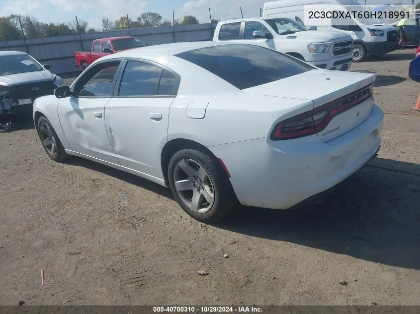 2C3CDXAT6GH218991 2016 Dodge Charger Police