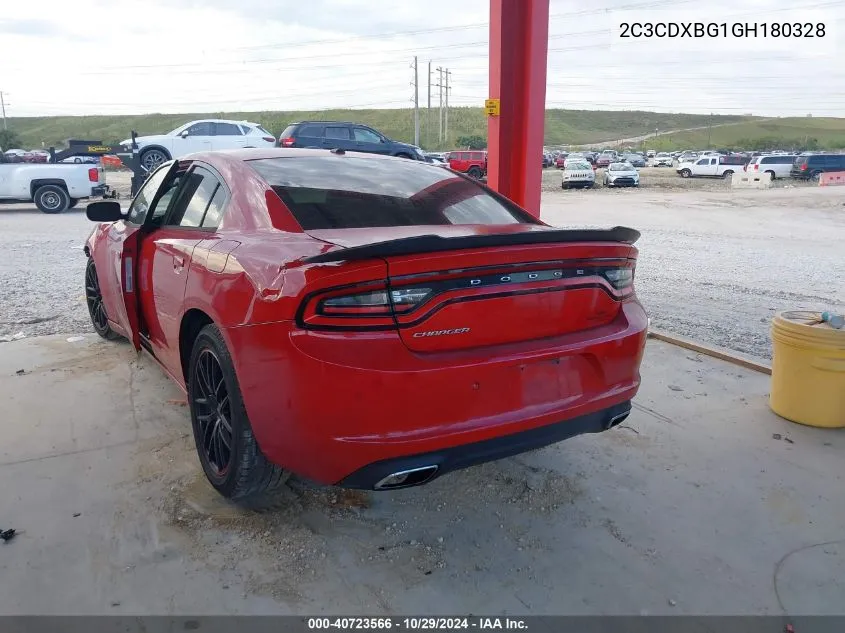 2C3CDXBG1GH180328 2016 Dodge Charger Se