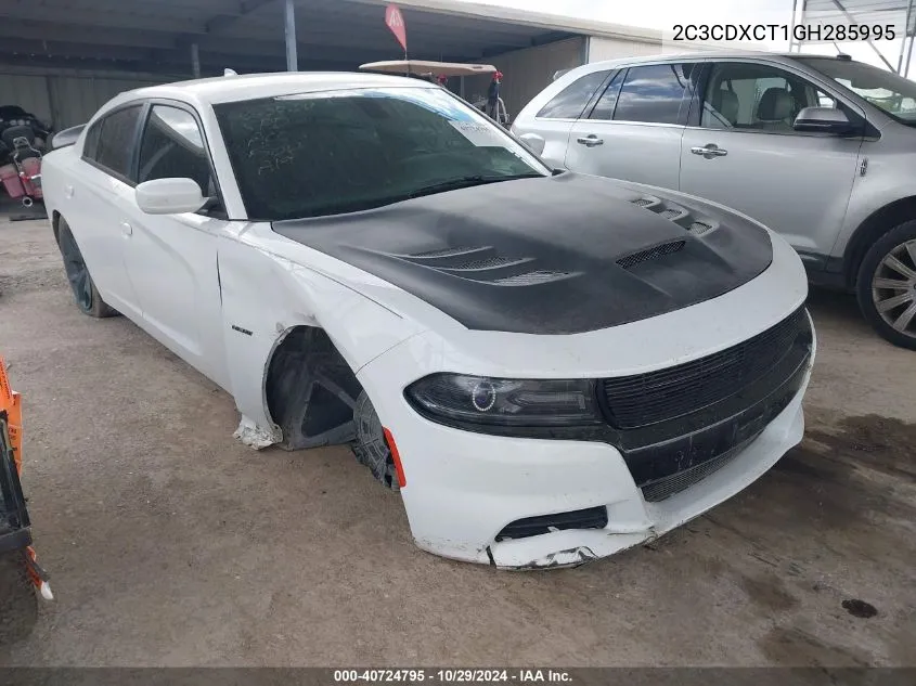 2016 Dodge Charger R/T VIN: 2C3CDXCT1GH285995 Lot: 40724795