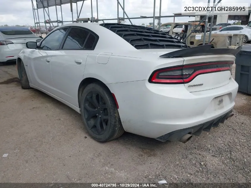 2C3CDXCT1GH285995 2016 Dodge Charger R/T