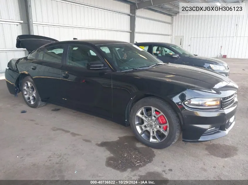 2016 Dodge Charger Sxt VIN: 2C3CDXJGXGH306123 Lot: 40736522