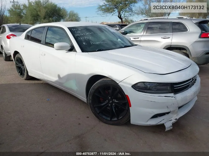 2016 Dodge Charger Se VIN: 2C3CDXBG4GH173132 Lot: 40753877