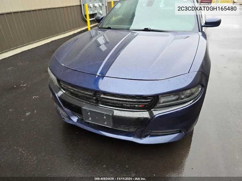 2016 Dodge Charger Police VIN: 2C3CDXAT0GH165480 Lot: 40834430