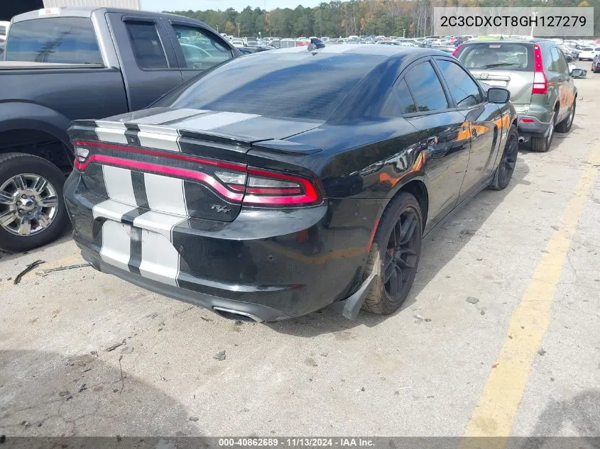 2016 Dodge Charger R/T VIN: 2C3CDXCT8GH127279 Lot: 40862689