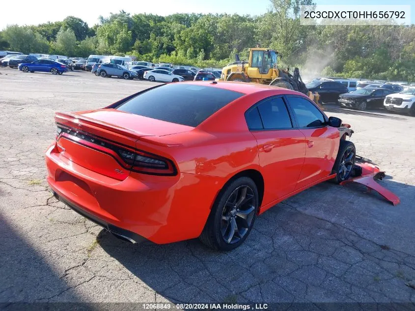 2017 Dodge Charger R/T VIN: 2C3CDXCT0HH656792 Lot: 12068849