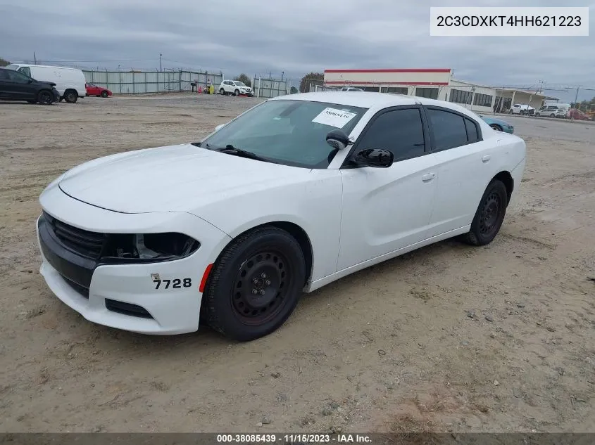 2017 Dodge Charger Police Awd VIN: 2C3CDXKT4HH621223 Lot: 38085439