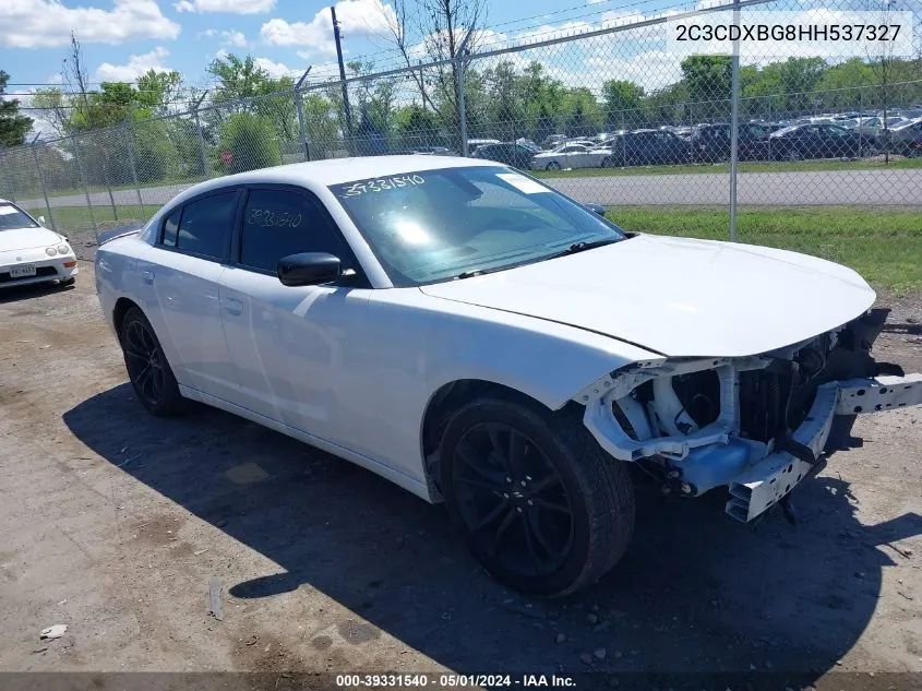 2017 Dodge Charger Se Rwd VIN: 2C3CDXBG8HH537327 Lot: 39331540