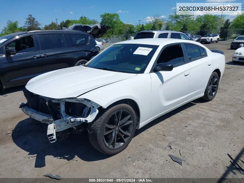 2017 Dodge Charger Se Rwd VIN: 2C3CDXBG8HH537327 Lot: 39331540