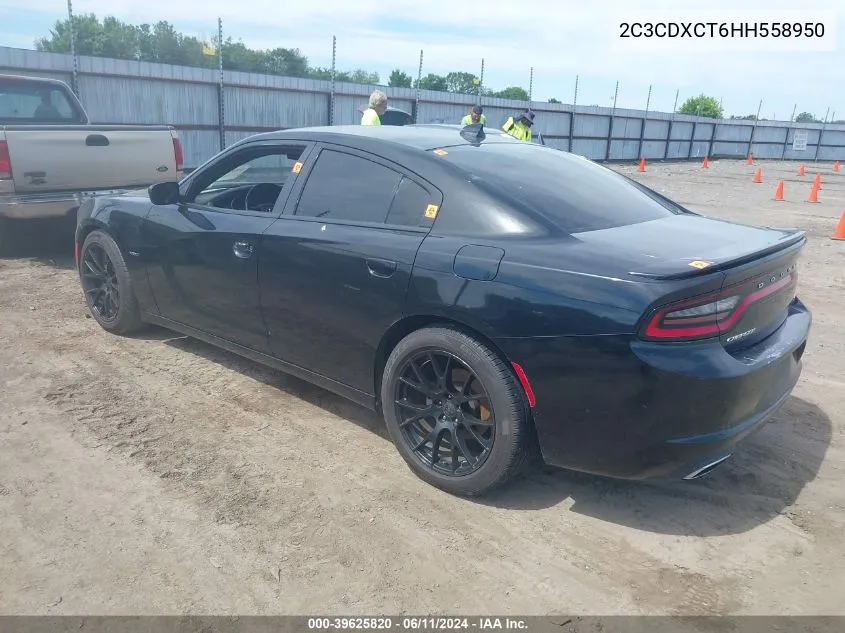 2C3CDXCT6HH558950 2017 Dodge Charger R/T Rwd