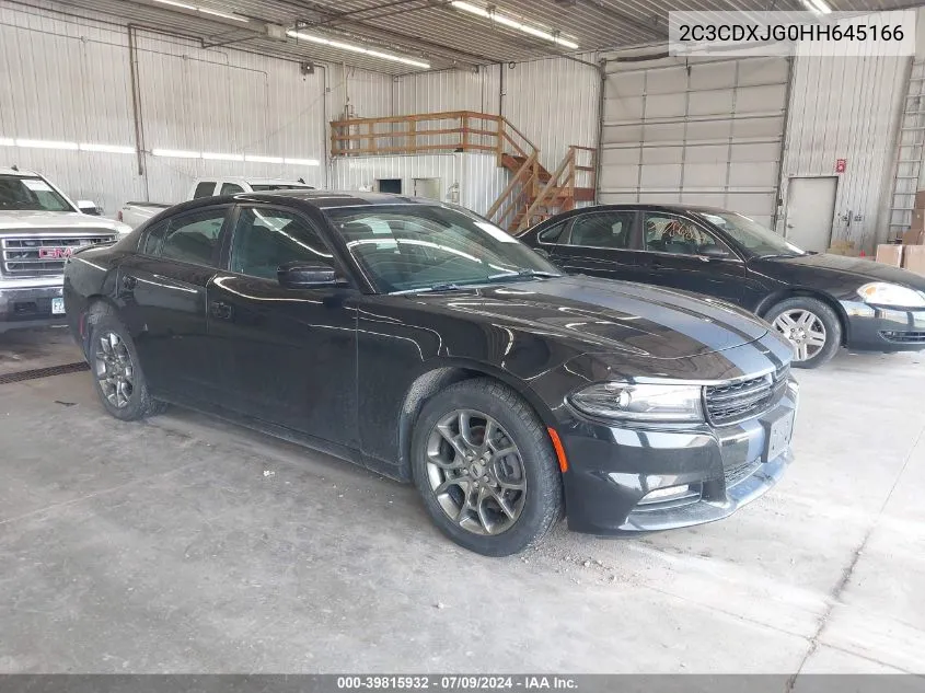 2017 Dodge Charger Sxt VIN: 2C3CDXJG0HH645166 Lot: 39815932