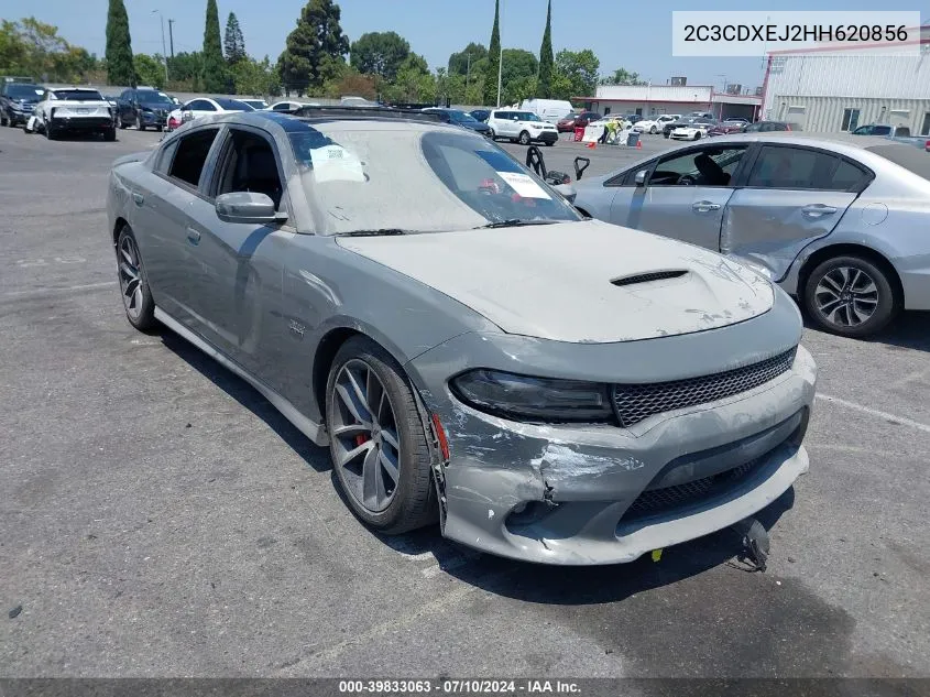 2017 Dodge Charger Srt 392 Rwd VIN: 2C3CDXEJ2HH620856 Lot: 39833063