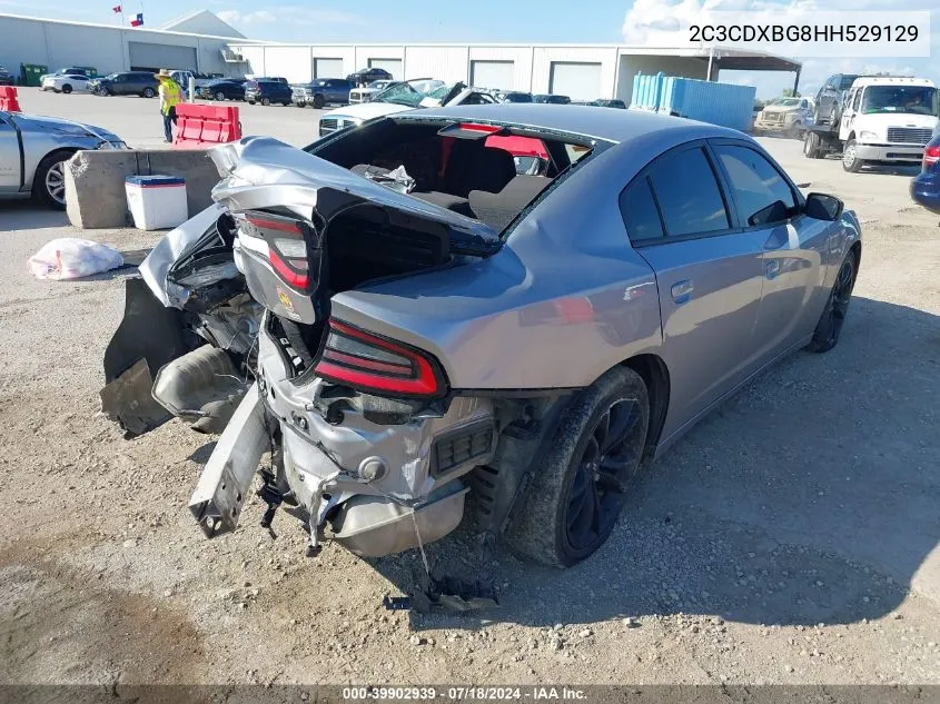 2C3CDXBG8HH529129 2017 Dodge Charger Se Rwd