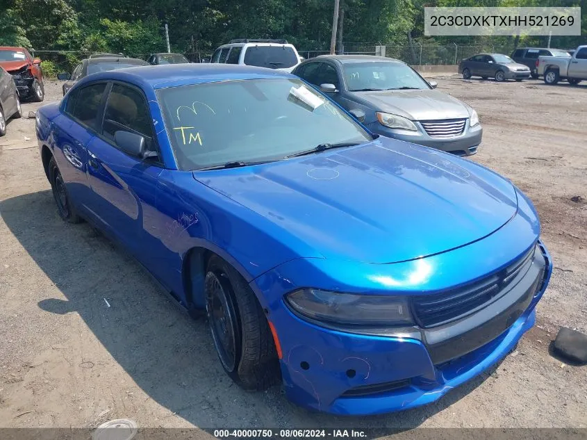 2017 Dodge Charger Police Awd VIN: 2C3CDXKTXHH521269 Lot: 40000750