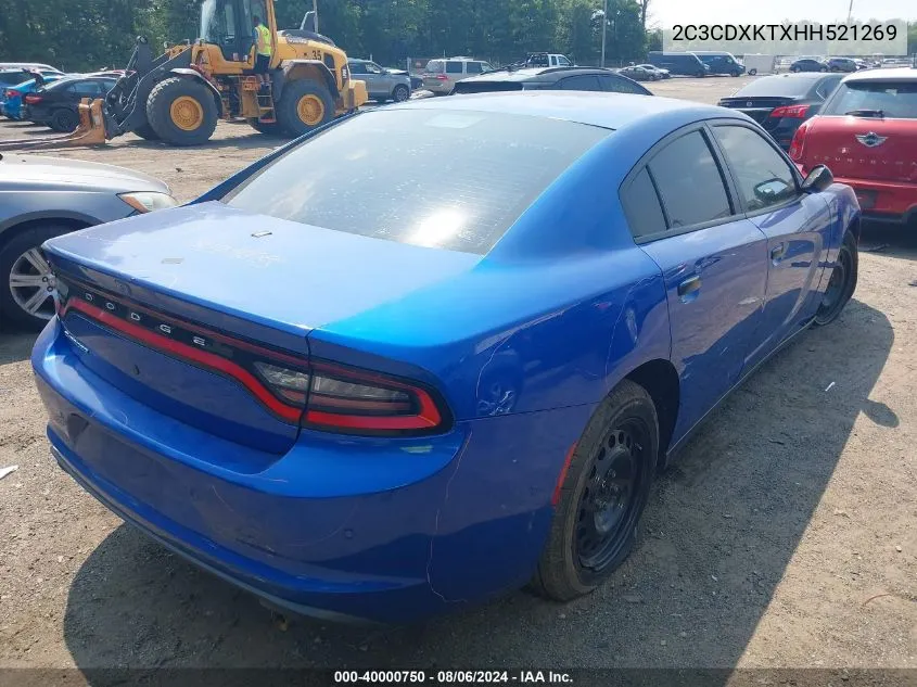 2017 Dodge Charger Police Awd VIN: 2C3CDXKTXHH521269 Lot: 40000750