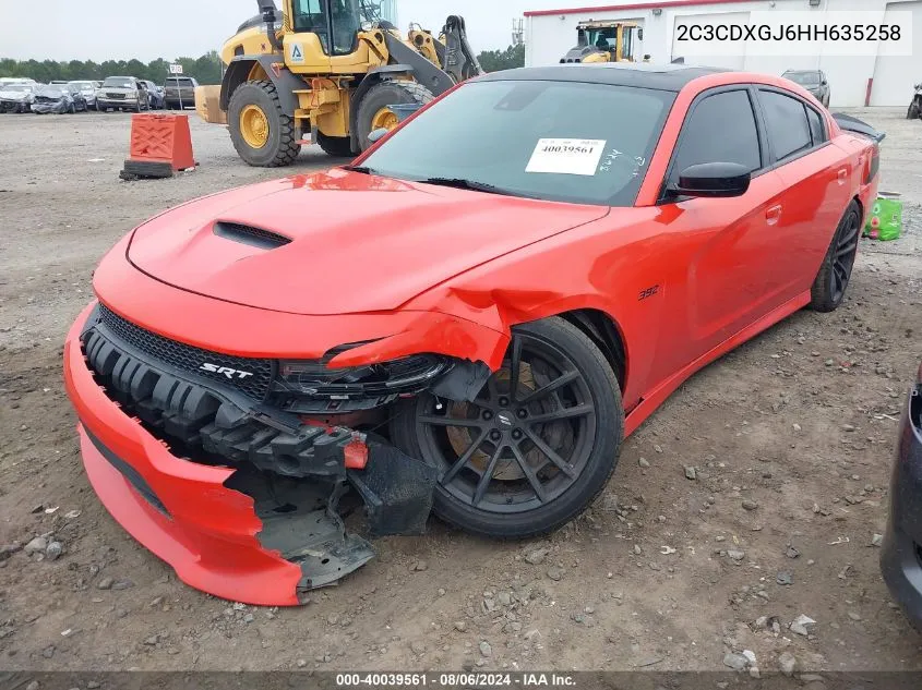 2C3CDXGJ6HH635258 2017 Dodge Charger Daytona 392 Rwd