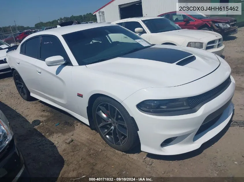 2C3CDXGJ4HH615462 2017 Dodge Charger R/T Scat Pack Rwd